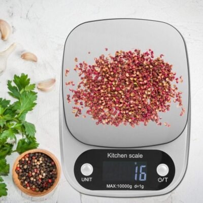 Kitchen Digital Weight Scale Digital Kitchen Scale Digital Weight Machine | Digital Scale With 1 Gram To 10000 Gram Weight Measurement ( Plastic )