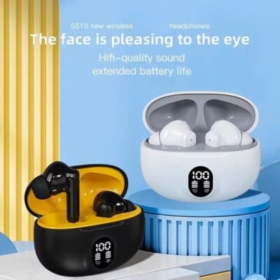 M04 Tws Wireless Bluetooth Earbuds | Mic In-ear Headphones With Led Display